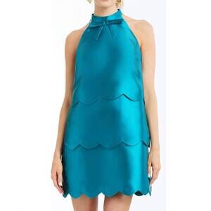 NEW MESTIZA NEW YORK cannes convertible mini dress in blue